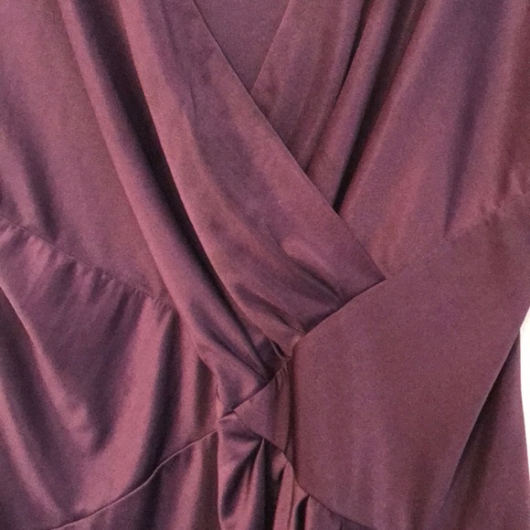 Calvin Klein Dressy Purple Top - Picture 3 of 6